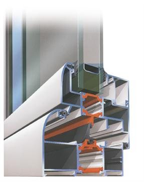 Aluminijumska bravarija, primer izvedenog rada