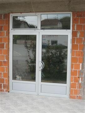 Aluminijumska bravarija, primer izvedenog rada