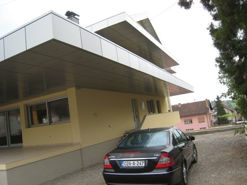 Staklene i Alubond fasade, primer izvedenog rada